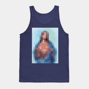 8bit Pixel Art Jesus Christ Tank Top